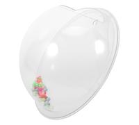 TOGEVAL Aquarium Mural Transparent Acrylique De Réservoir Suspendu Décoratif pour Poissons Et Plantes Accessoire De Décoration Intérieure