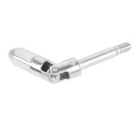 TOGEVAL Arbre de cardan de cric en fer argent 140 mm pour outil de cric et joint de direction inférieur, pièce de rechange pour cric tracteur tondeuse