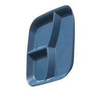 TOGEVAL Assiette Compartimentée Réutilisable Matière Stable Plateau Repas Divisé avec Compartiments Surface Lisse et Facile à Nettoyer pour Dîner Pique et Usage Domestique