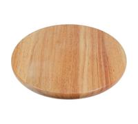 TOGEVAL Assise de Tabouret en Bois Massif Ronde 35 CM de Diamètre Siège de Remplacement Lisse pour Tabouret de Bar Plateau Ergonomique en Bois Naturel pour Maison Restaurant et Café