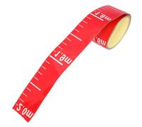 TOGEVAL Autocollant Adhésif Règle de Niveau Eau Aluminium Réfléchissant Mesure Précise pour Chantier Piscine Hôtel