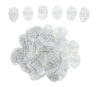 TOGEVAL Autocollant Oreille Bébé 100 Pcs, Protection Auditive pour -nés, Imperméable et Jetable, pour Bain et Natation, sans Résidu