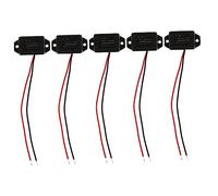 TOGEVAL Avertisseur De Vibrations Mécaniques 5 Pièces Avertisseur Sonore Basse Tension Faible Consommation Énergie pour Appareils Électriques Imprimantes Photocopieurs Alarme Bureau