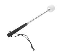 TOGEVAL Baguettes de Tambour Acier Inoxydable pour Batterie Maillets Classiques Confortables et Durables Accessoires de Percussion Polyvalents pour Performances Scéniques
