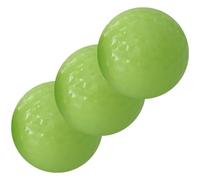 TOGEVAL Balles de Golf Lumineuses Phosphorescentes 3 Pcs en Polyuréthane Souple, Balles D’entraînement Légères pour Golf Nocturne, Usage Extérieur et Intérieur, Adapté pour Entraînement et Pratique