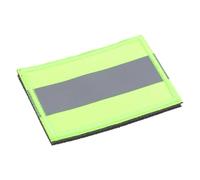 TOGEVAL Bande Réfléchissante Autocollante Verte Haute Visibilité Patch de Sécurité Auto-Agrippant en Nylon pour Vêtements Paquet à Dos et Équipements de Randonnée Écusson Réfléchissant