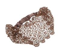 TOGEVAL Bandeau Élastique Vintage Accessoire Élégant Dentelle Pour Turban Et Bandeau Pour Look