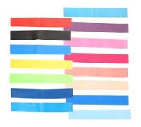 TOGEVAL Bandes Élastiques pour Pieds Agités 15 Pièces Sangles Colorées Flexibles pour Garçon et Filles, Utilisation en Salle de Classe et Bureau Maintien Confortable