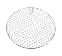 TOGEVAL Barbecue Ronde Acier Inoxydable Alimentaire Support de Cuisson Réseau Polyvalent pour Griller Cuisson et Refroidissement