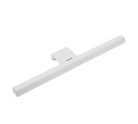 TOGEVAL Barre Lumineuse LED pour Écran D’Ordinateur 330 MM Lampe de Bureau Dimmable avec Minuterie Protection Oculaire Éclairage Réglable Blanc Accessoire Polyvalent pour PC et