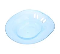 TOGEVAL Bassin De Sitz Pour Soins Post-partum Ergonomique Bleue Pour Hémorroïdes Utilisation Multifonctionnelle Et Confortable Facile à Nettoyer Et