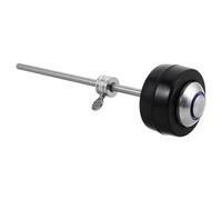 TOGEVAL Batte de Grosse Caisse de Rechange Tête Ronde en Caoutchouc Bleu, Accessoire pour Pédale de Batterie, Compatible Batteurs Professionnels, pour Batterie Jazz et Percussions