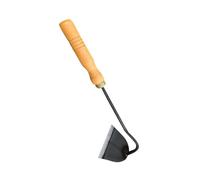 TOGEVAL Binette à Manche Bois Forgée Houe Incurvée Robuste pour Jardinage et Désherbage Outil Portable pour Ameublir Le Sol et Planter Extérieur