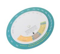 TOGEVAL Bmi Index Chart Mural Suspendu pour Homme et Femme Roue de Contrôle de Lindice de Outil Rapide pour Santé à