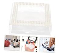 TOGEVAL Boîte de Rangement Transparente pour Faux Cils avec Fenêtre Compacte et Portable Organiseur Élégant pour Extensions de Cils pour Voyage et Usage