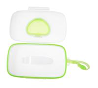 TOGEVAL Boîte Lingettes Portable Pour Garçon Fille Avec Fermeture Silicone Étanche Distributeur Suspendu Réutilisable Pour Poussette Et Extérieur Compatible Voyage Et Usage Quotidien