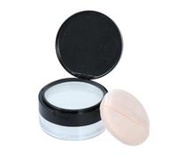 TOGEVAL Boîtier Portable pour à Double Couche avec Miroir Étui Matifiant avec Filet Élastique Housse pour Houppette de Maquillage Pratique pour Transport Couleur Couleur Aléatoire