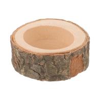 TOGEVAL Bol Bois pour Hamster et Chinchilla Gamelle Simple et Facile à Nettoyer Capacité Spacieuse pour Petits Animaux Bol Alimentaire Naturel Sûr et Nourrisseur Pratique pour Cage