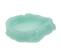 TOGEVAL Bol De Nourriture Et Eau Lumineux pour Reptiles Réservoir De Nourriture Décoratif Et Pratique pour Terrarium pour Tortues Lézards Et Autres Animaux à Sang Froid