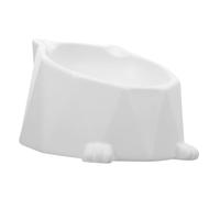 TOGEVAL Bol pour Chat Grand Bols De Chat Bols pour Animaux De Compagnie Animal De Compagnie Double Plusieurs Multi Gamelle pour Chien Adorable Gamelle Joli Bol pour Chiot Céramique Blanche