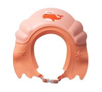 TOGEVAL Bonnet De Bain Bébé Réglable Étanche Rose Motif Baleine Pour Garçon Et Filles Protection Yeux Et Oreilles Sécurité Bain Unisexe Adapté Tout-petits