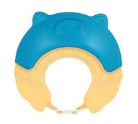 TOGEVAL Bonnet de Bain pour Bébé Réglable et Étanche, Chapeau de Shampoing Sécuritaire en Pp et Tpe, Protection Auditive pour Laver Cheveux et Couper Cheveux
