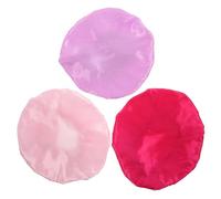TOGEVAL Bonnet De Nuit Pour Garçon Et Filles Bonnet Élastique 3 Pièces Taille Unique Couleur Bonbon Confort Respirant Bord Large Sommeil Garçon Et Filles