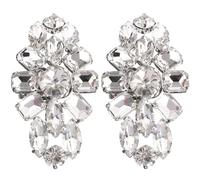 TOGEVAL Boucles de Chaussures Cristal Amovibles Décoration Éclatante pour Talons Hauts Femme Accessoires Mariage Élégants et Faciles à Installer Clips Décoratifs pour Sandales et