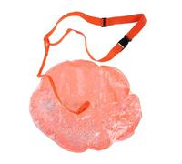 TOGEVAL Bouée de Natation Gonflable en PVC Orange Vif Paillettes Flotteur de Sécurité pour Eau Dispositif D’Entraînement pour Nageurs Débutants Accessoire Léger et Visible