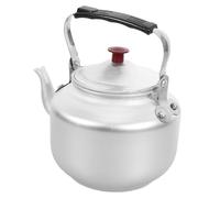 TOGEVAL Bouilloire Cuisine en Alliage D'aluminium 14 Cm Filtre Intégré, Théière Traditionnelle pour Cuisinière, Bouilloire Pratique pour Thé, Café et Soupe, Couleur Couleur Aléatoire