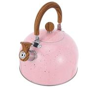 TOGEVAL Bouilloire Sifflante Inox 3l avec Poignée Pliable Ergonomique, Compatible Toutes Cuisinières, Théière Cuisinière pour Maison, Camping et Appartement