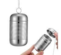 TOGEVAL Boule Passoire Thé Inox Crochet Antichute et Panier à Eau pour Braisage, Adaptée pour Fondue et Soupe