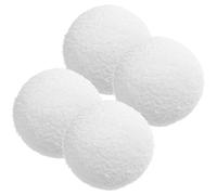 TOGEVAL Boules de Filtration Piscine Réutilisables 4 Pcs 75 Mm pour Nettoyage Piscine Spa Filtre Pompe Accessoire Filtration et Lavable