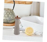 TOGEVAL Bouteille à Condiments Céramique Style Bouteille Distributrice Huile avec Couvercle Pratique pour Cuisine Maison Bar Restaurant et Buffet Design Vintage avec Finition Unique