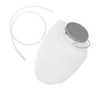 TOGEVAL Bouteille de Remplacement 3L pour Fer à Repasser Vapeur Électrique avec Tube en Silicone 1 Mètre, Réservoir à Alimentation par Gravité pour Accessoires de Repassage Maison Cuisine