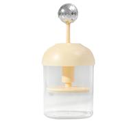 TOGEVAL Bouteille Distributrice Mousse Visage Portable Orange Mousseur Lavage Du Visage Manuel Fabricant Mousse pour Gel Nettoyant Léger et Réutilisable pour Voyage