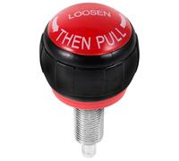 TOGEVAL Bouton de Réglage à Ressort Ajustable M16X32Mm pour Vélo D’Exercice Goupille de Traction Poignée Boule Ergonomique Accessoire de Remplacement pour Équipement Fitness à Domicile