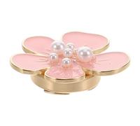 TOGEVAL Broche fleur élégante avec perle pour foulard femme, épingle décorative polyvalente pour châles, col de chemise et pull, accessoire mode chic pour écharpes en soie