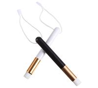 TOGEVAL Brosse à Cils Professionnelle 2Pcs Douce Nettoyage Facile Multi-Usages pour Maquillage des Yeux pour Salon et Domicile