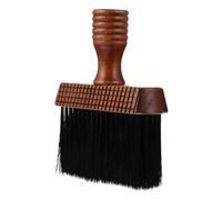TOGEVAL Brosse Coiffure Professionnelle Bois Dur pour Salon Cheveux Cassés Poils Robustes pour Contour Oreilles et Nuque Maniable et Facile à Nettoyer
