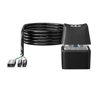 TOGEVAL Câble d'Extension Bouton d'alimentation PC 5M Bouton Externe en ABS et Caoutchouc Rallonge Alimentation pour Ordinateur de Bureau Accessoires PC pour Usage Domestique et