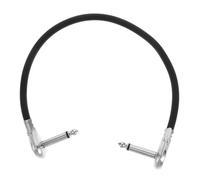 TOGEVAL Câble Patch Guitare Électrique Câble Effet avec Blindage Bruit Connecteur Plat Durable pour Pédale Effet et Instrument Électrique