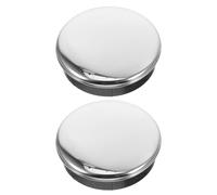 TOGEVAL Cache-Moyeu de Volant pour Bateau 2 Pièces en Acier Inoxydable 304 Noir Protège- Marin Solide Accessoires Quincaillerie pour Yachts Navigation de Plaisance