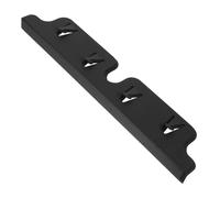 TOGEVAL Cache Plaque Electrique 16cm en Fer pour Protection Entre le Poêle Comptoir, Bord de Comptoir Métallique, Joint D'étanchéité pour Four, Kit Cuisine Facile à Installer et Nettoyer