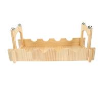 TOGEVAL Cage Suspendue pour Petits Animaux Durable pour Hamster Et Chinchilla Habitat Et Pratique pour Rongeurs Cachette pour Animaux De Compagnie