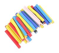 TOGEVAL Canes D'argile Autocollants Pour Ongles 50 Pièces 5 x 50 Mm Décoration Nail Art Fleur Diy Usage Professionnel Et Domestique