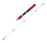 TOGEVAL Canne à Ice Fishing Segmentée Portable Canne Rigide Flexible pour Hivernale Extérieur Équipement Compact pour Débutants et Amateurs à Transport Facile