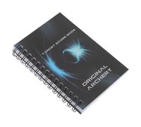 TOGEVAL Carnet de Score pour Tir à l'arc en Papier Abs Suivi Précis des Sessions et Analyse de Performance, pour Entraînements et Compétitions D'archers