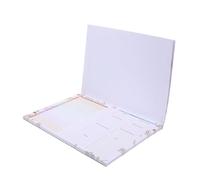TOGEVAL Carnet Magnétique de Planification Hebdomadaire des Repas pour Réfrigérateur Bloc-notes B5 18x25 Cm 52 Pages Organiseur de Menu et Liste de Courses Cuisine Familiale