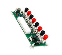 TOGEVAL Carte d'alimentation ATX 24 Broches Bornier à Fusible Remplaçable, Indicateur LED, Adaptateur pour Châssis D'ordinateur de Bureau, Module de Transfert Fiable pour Composants